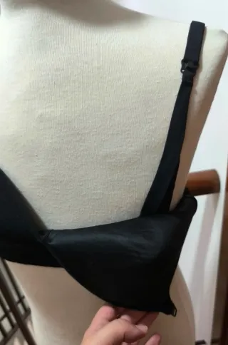 2 Sujetadores lactancia negro y gris