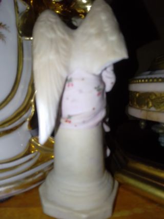 Angel de porcelana( biscuit )antiguo.
