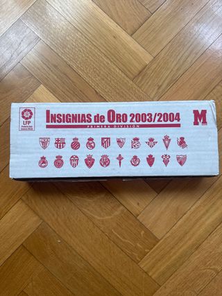 Insignias Oro 2003-04 LaLiga
