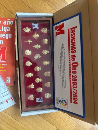 Insignias Oro 2003-04 LaLiga
