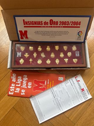 Insignias Oro 2003-04 LaLiga