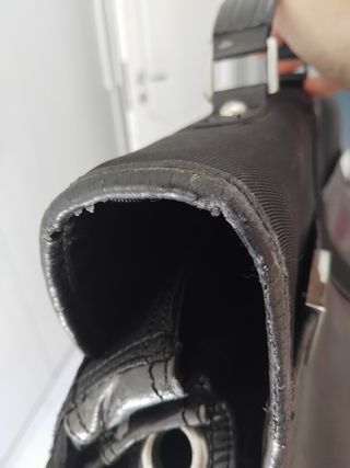 Cartella da lavoro  Rocco Barocco nera con tracoll