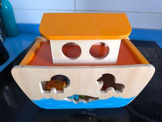 Arca de Noé infantil de madera