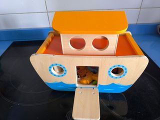 Arca de Noé infantil de madera
