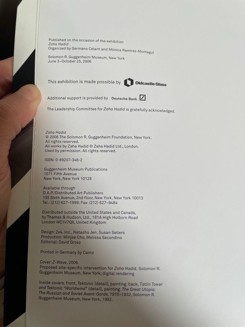Zaha Guggenheim Museum Edition de segunda mano por 35 EUR