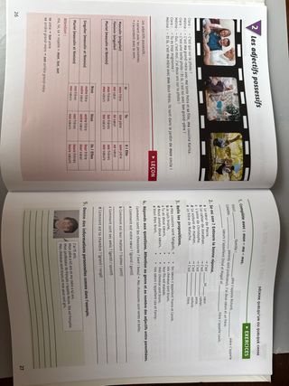 Libro Gramática Francés 1ºESO (Livre de grammaire)