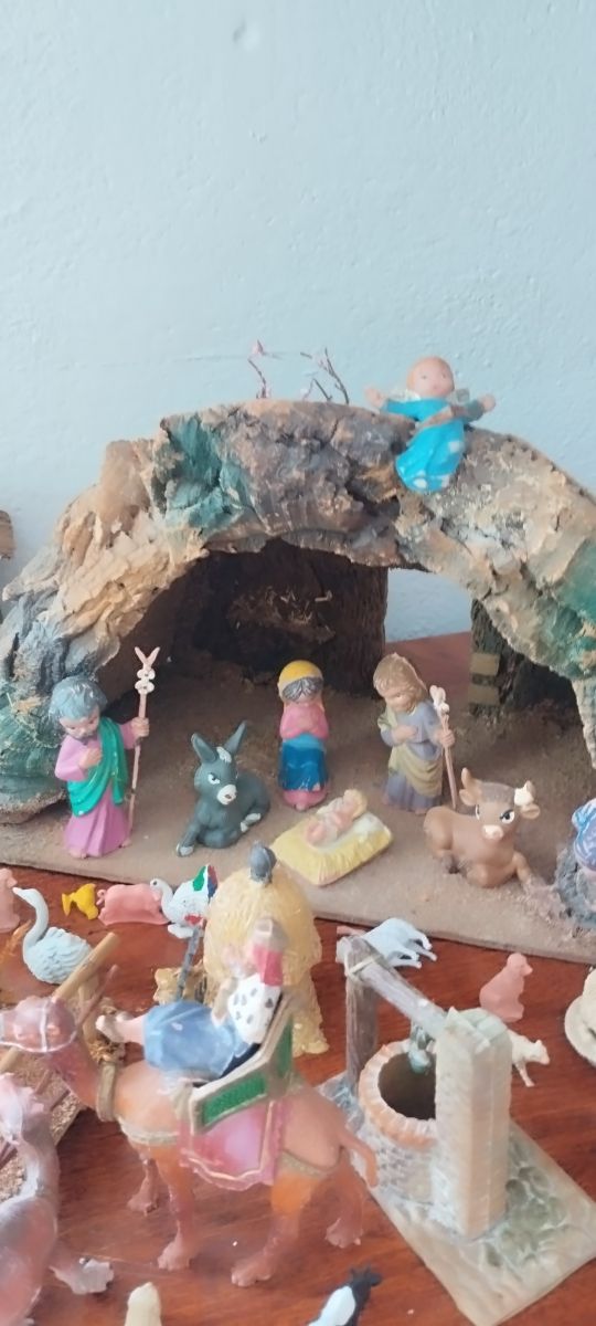 Presepe natalizio vintage