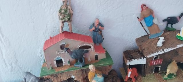 Presepe natalizio vintage