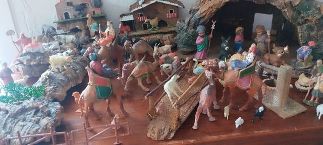 Presepe natalizio vintage