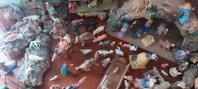 Presepe natalizio vintage