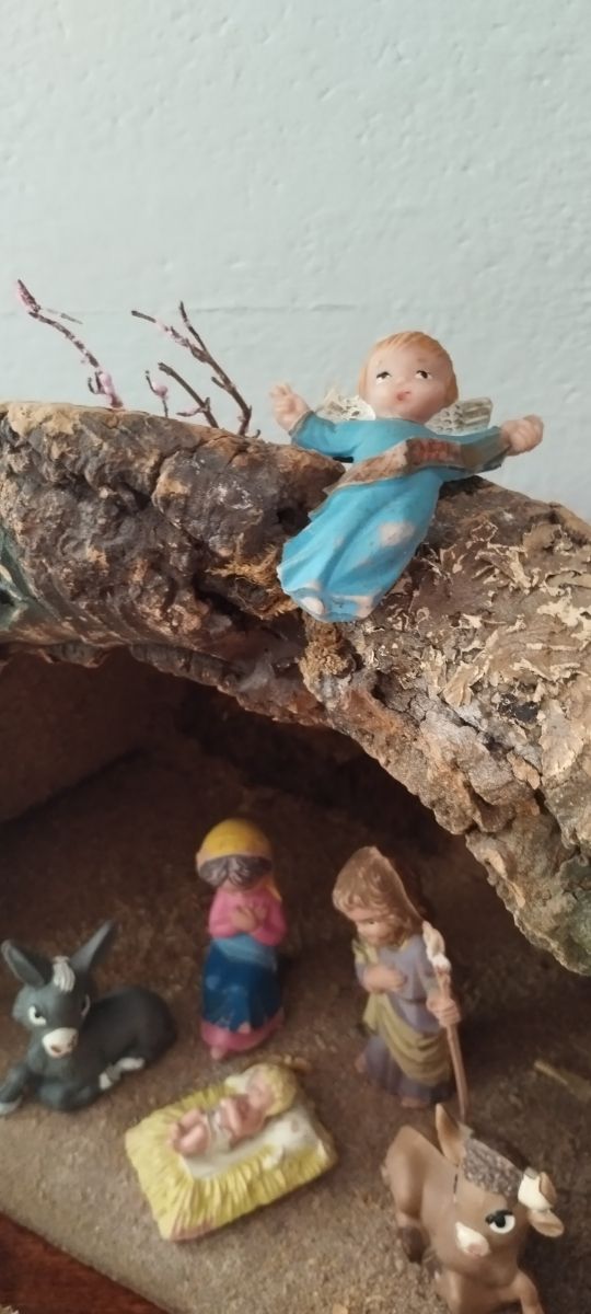 Presepe natalizio vintage