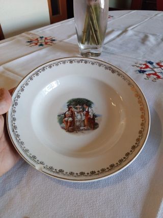 🇪🇦 Plato La Asturiana Gijón - loza