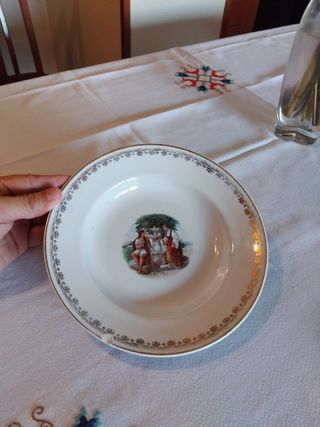 🇪🇦 Plato La Asturiana Gijón - loza