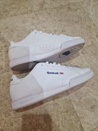 Zapatillas Reebok Classic 42.5 Hombre Blancas