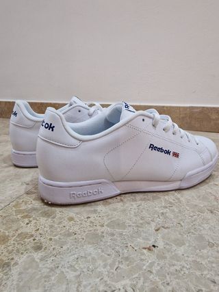 Zapatillas Reebok Classic 42.5 Hombre Blancas