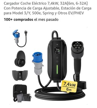 Cargador Coche Eléctrico 7,4kW