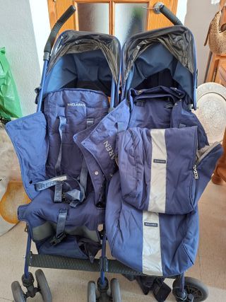 Maclaren Twin Techno: Carro gemelar