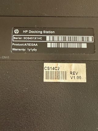 Estacion de acoplamiento HP A7E32AA
