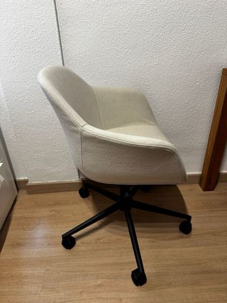 Silla escritorio Sklum beige