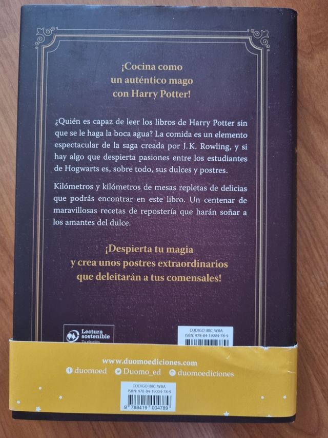 Cocina los postres de Harry Potter:El recetario...