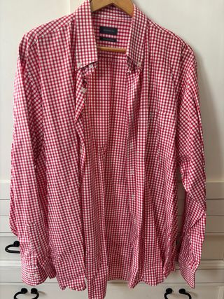 Camisa cuadros rojos Rushmore