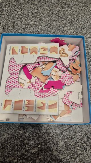 Puzzle cuerpo humano Educa