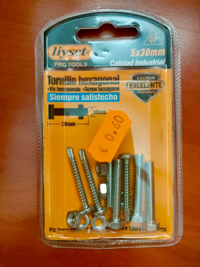 REGALO Tornillos hexagonales
