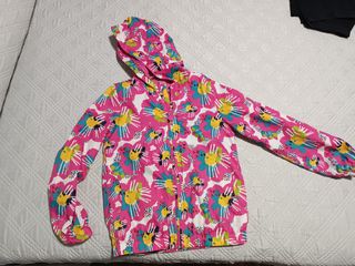 Chaqueta chubasquero, niña , floral