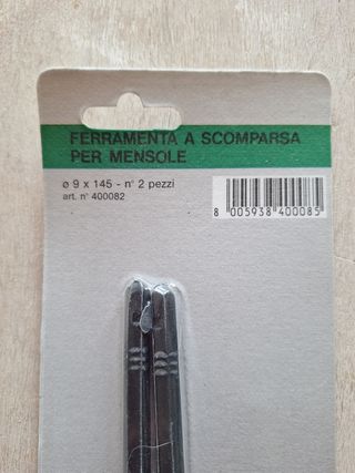 Supporti a scomparsa per mensole (2pz)
