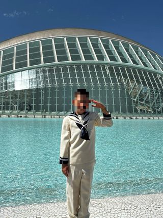 Traje comunión niño marinero