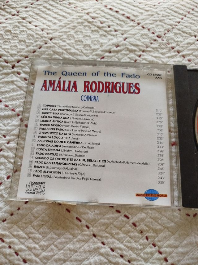 CD Amália Rodrigues - Coimbra - 18 tracce