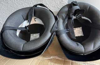 2 Cascos Moto NZI negros Talla S