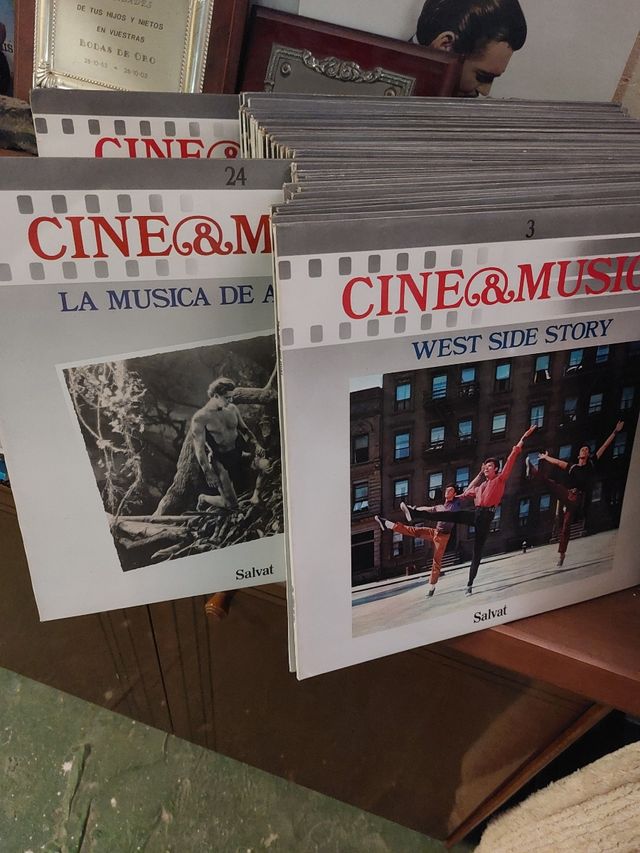 58 LPs Cine&Música: Colección Vinilos