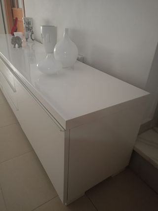 Mueble TV IKEA BESTÅ blanco