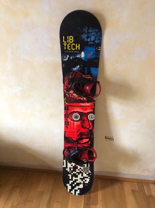 Tabla Snow Lib Tech + Fijaciones