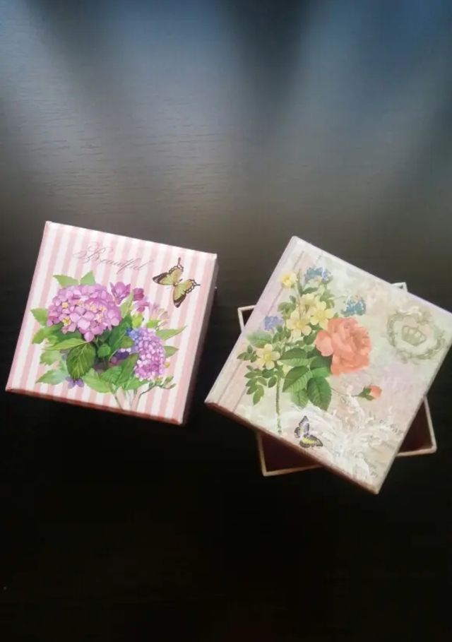 Cajitas Decoradas Flores