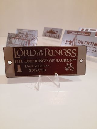 Placa/chapa personalizable