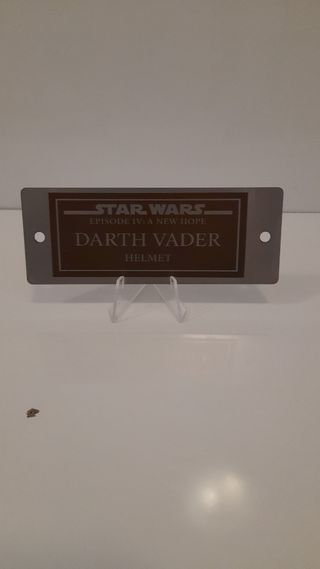 Placa/chapa personalizable