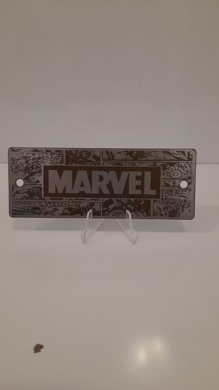 Placa/chapa personalizable