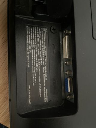 Monitor nero DELL