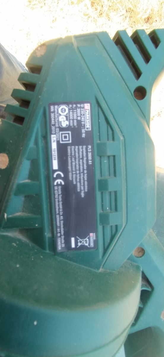 Soplador Triturador Aspirador Parkside PLS 2600B2