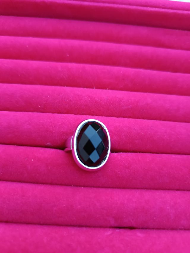 Anillo Viceroy plata & ónix