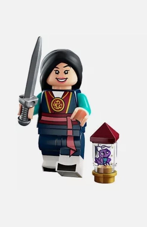 Minifigura LEGO Disney 100 Mulan