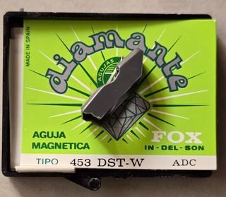 Aguja Diamante FOX  453 DST-W - Tocadiscos ADC