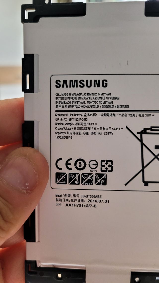 Batería Samsung Galaxy Tab