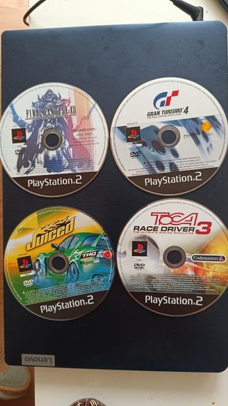 4 juegos PS2: Final Fantasy XII, Gran Turismo 4, J