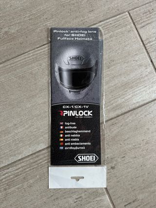 Visera antivaho Pinlock Shoei