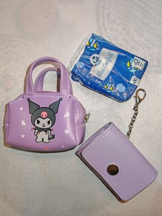 Monedero Kuromi Morado - Funda de auriculares