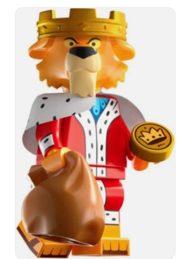 Lego Disney Minifigura príncipe john