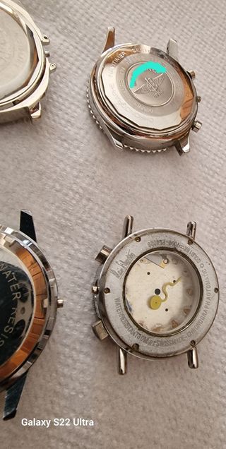 4 Orologi Uomo Automatici  Casse ricambi 

